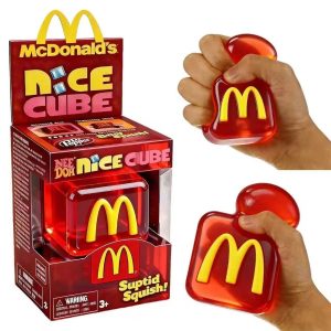 Nee Doh Super Solid Nice Cube McDonald's Squishy Toy 12ct
