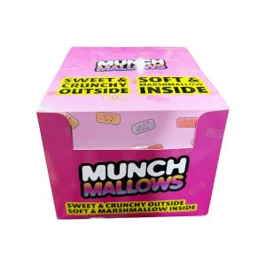 Munch Mallows PDQ Mixed Mini Bags 24ct