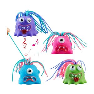 Screaming Monster Long Hair Toy 12ct Display