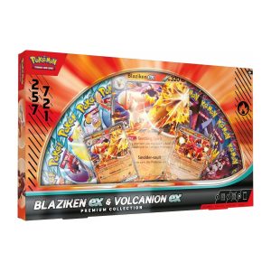Pokemon Blaziken Ex & Volcanion Ex Booster Cards Display 10ct