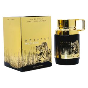 Lattafa Odyssey Perfume 3.4oz - Wild One Gold Edition