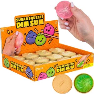 Bun Rainbow Mystery Sugar Edition Dumpling Squishy Toy 12ct
