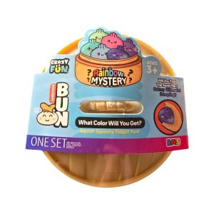 Bun Rainbow Sugar Edition Mystery Jumbo Dumplings Squishy Toy 1ct - Assorted