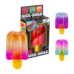 Nee Doh Super Solid Popsicle Squishy Toy 12ct