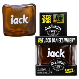Super Solid Nice Cube Jack Daniels Squish Toy