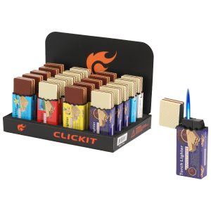 Clickit Napolitaner Wafer Single Flame Lighter 20ct