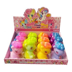 Squishy Unicorn Slime Toy 12ct