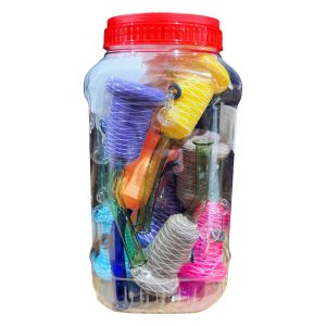 IDGAF 8" Net Design Sniffer Mix Color 12ct Jar