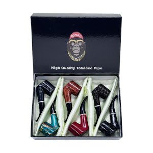 IDGAF High Quality Wooden Tobacco Pipe - Design #2