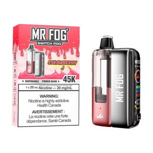 Mr Fog Switch 45k Puffs Disposable Pod Kit 5ct (Made In Canada)