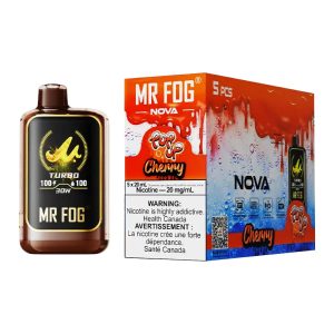 Mr Fog Nova 36k Puffs Disposable 5ct (Made In Canada)