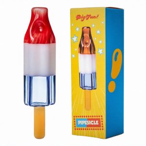 Big Fun Pipesicle Pipe - Red White Blue