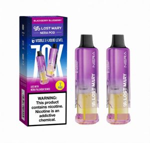 Lost Mary Nera 70k Puff Disposable Pod 2Pk 5ct (Made in Indonesia)
