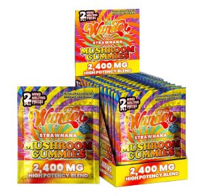 Wunder Ultra High Potency Mushroom 2400mg Gummies 2pk 15ct