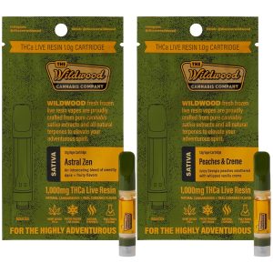 Wildwood THC-A Live Resin Liquid Diamond 1g Cartridge
