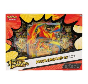 Pokemon Ascended Heroes Mega Emboar Ex Cards 42ct Display