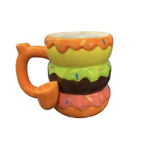 IDGAF Brew, Puff, Pass. Ceramic Mug (10 x 11.2cm)