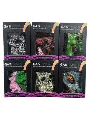 IDGAF Red Monster Gas Mask