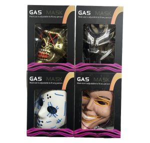 IDGAF Halloween LED Gas Mask