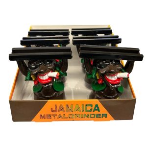 Jamaican Guy Metal Grinder 6ct Display