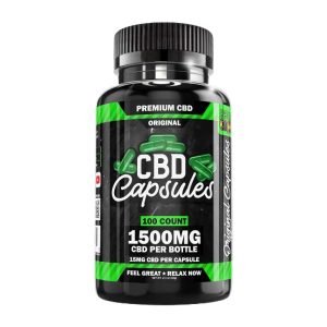 Hemp Bombs CBD 150mg Capsules 100ct Bottle - Orginal