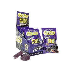 Kube Krusher Glo Pop CBD 200mg Gummies 5ct