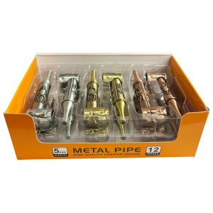 Spider Metal Hand Pipe 12ct Display