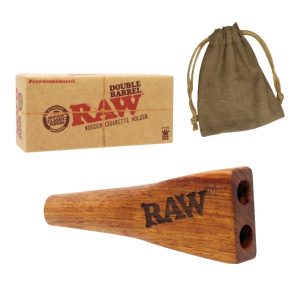 Raw Double Barrel Cig Holder King Size