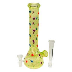 10" Glow In The Dark Stars Water Pipe (Box 31)