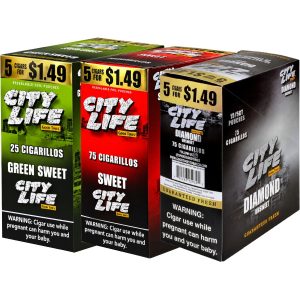 City Life Cigarillos 5/$1.49 15/5ct
