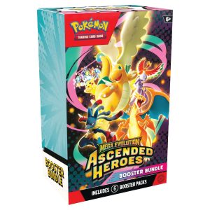Pokemon Mega Evolution Ascended Heroes Booster Cards 6ct