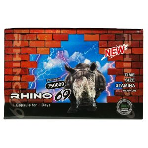 Rhino 69 750000K Double Male Enhancement 24ct