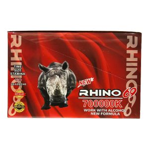 Rhino 69 700000K Red Double Male Enhancement 24ct