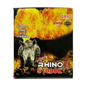Rhino 11 51000K Trio Male Enhancement 15ct