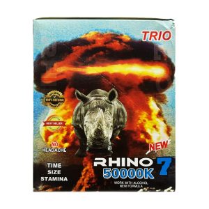 Rhino 7 50000K Trio Male Enhancement 17ct