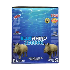 Rhino 20000K Blue Trio Male Enhancement 15ct