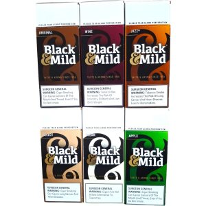 Black & Mild 5pk 10ct Plastic Tip