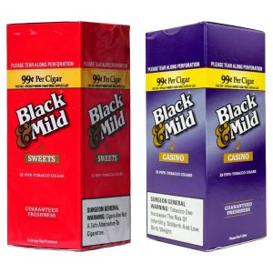 Black & Mild $0.99 25pk Plastic Tip
