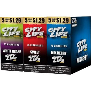 City Life Cigarillos 5/$1.29 15/5ct