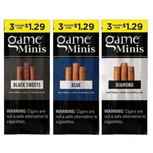 Game Mini Cigarillos 3/$1.29 15/3ct