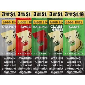 Good Times Mini Cigarillos 3/$1.19 15/3ct