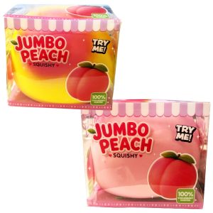 Peach Jumbo Squishy Toy
