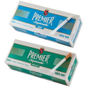 Premier Cigarette King Tubes
