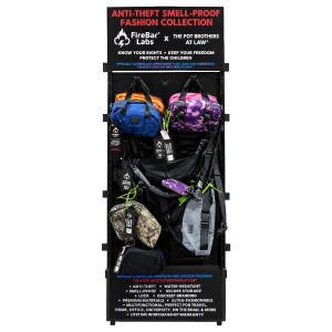 Fire Bar Labs Smell Proof Bundle w/ Retail Floor Display
