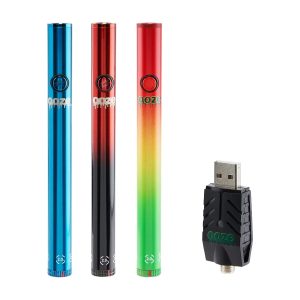 Ooze Twist Slim Pen 2.0 Stackable Assorted Display 24ct - Blue, Midnight Sun & Rasta