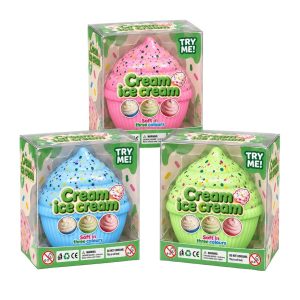 Try Me! Soft Jumbo Ice Cream Squishy Toy 6ct