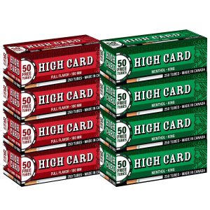 High Card 100mm Tubes w/ 50 FREE